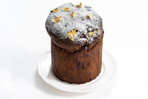 Мягкий шоколадный кулич для уютного чаепития