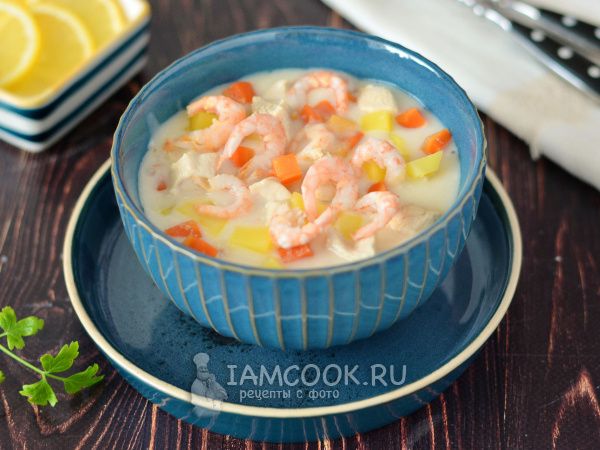 Сырный суп с креветками: согревающее наслаждение на каждый день