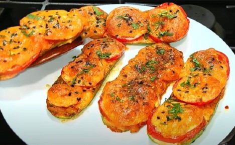 Необычные кабачки под сырным маринадом: прекрасное угощение для летнего стола