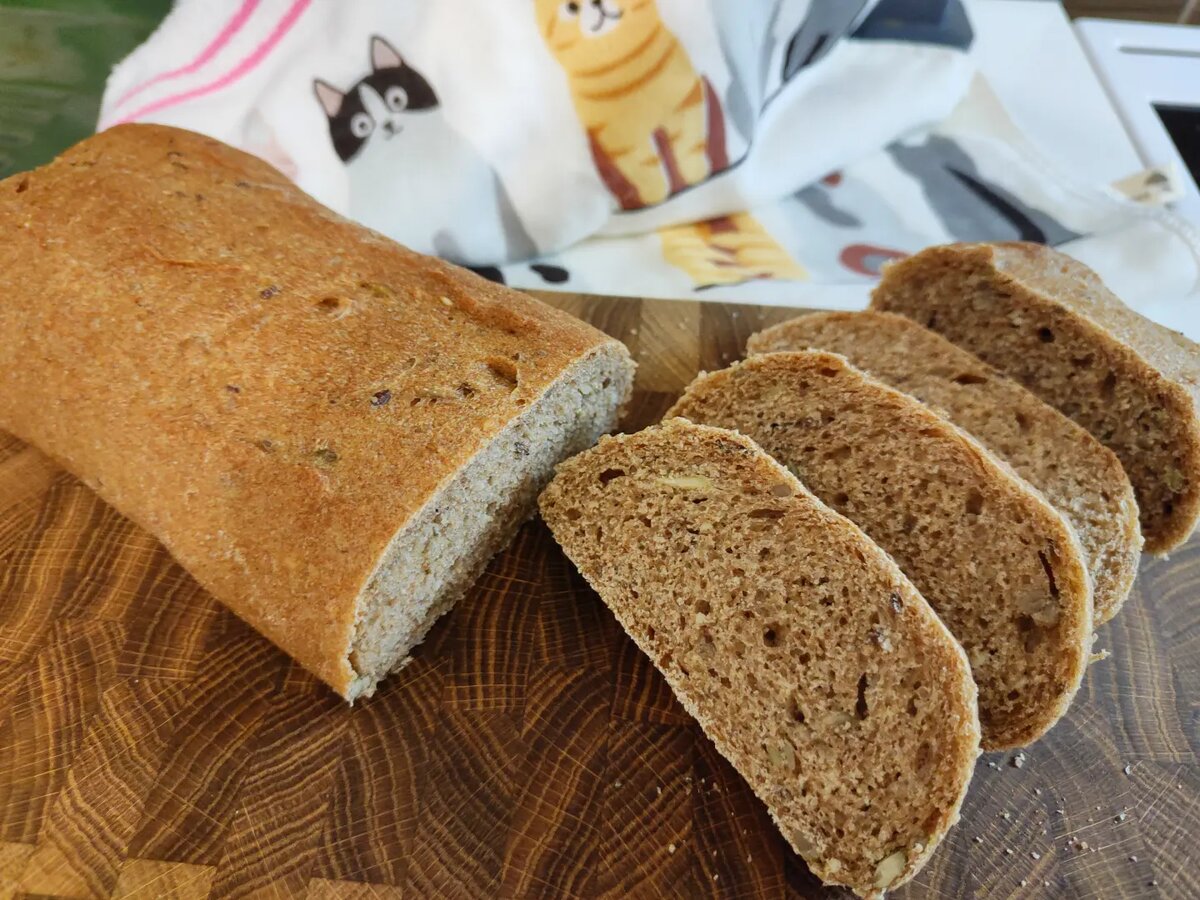 Как испечь вкусный цельнозерновой хлеб: простой рецепт без хлебопечки