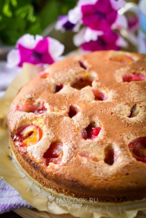 Пирог с алычой: легкость в каждом куске