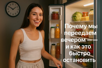 Как остановить переедание по вечерам и вернуть контроль над питанием
