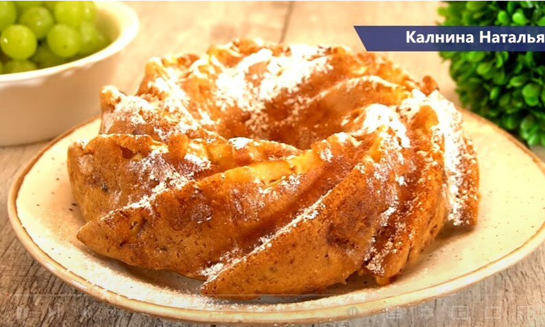 Заливной пирог с яблоками: простой и вкусный десерт для всей семьи