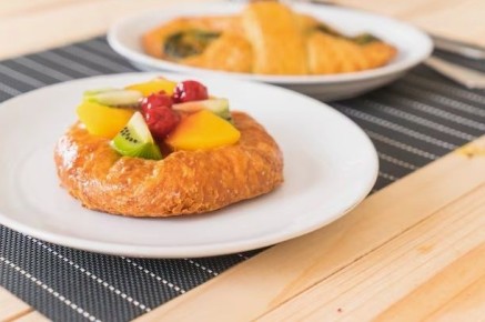 Датский пирог с ягодами