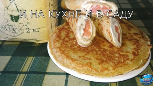 Полезные блины из цельнозерновой муки