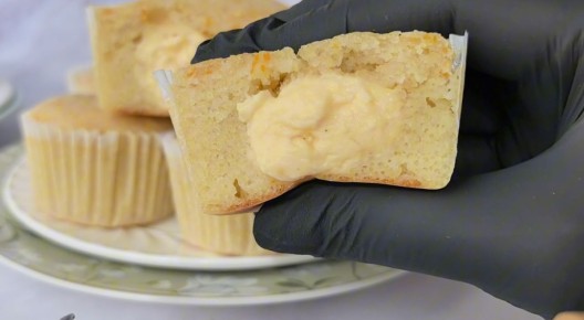 Цитрусовые маффины с изысканным заварным кремом