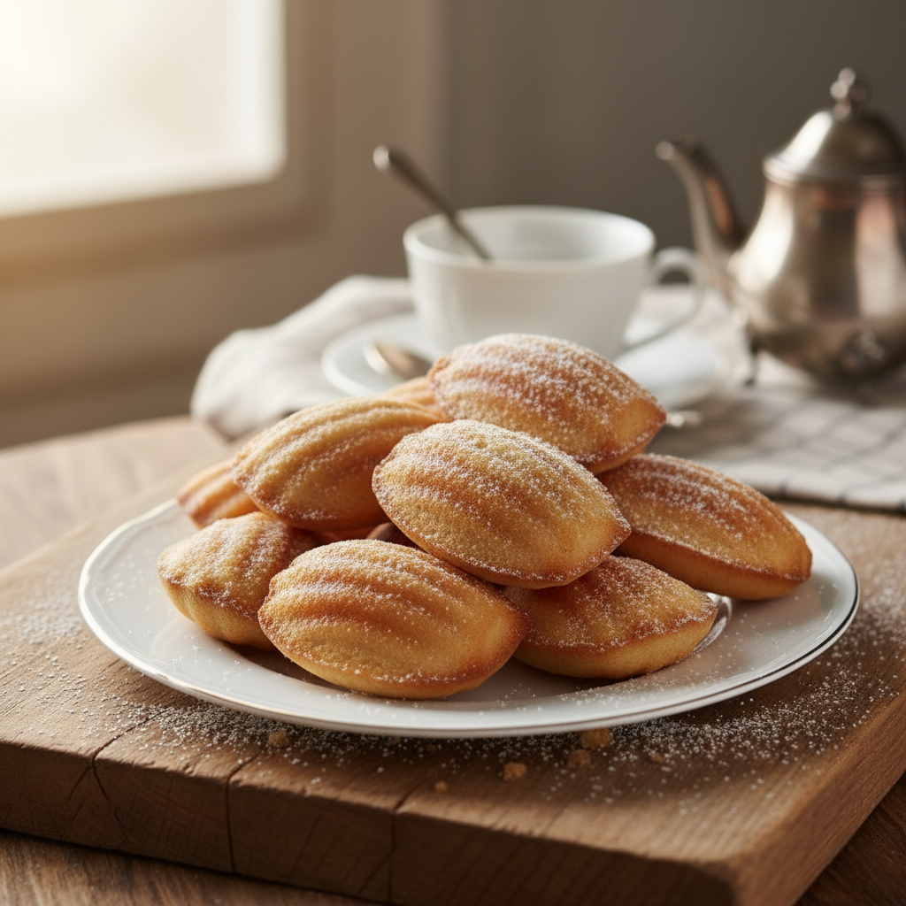 Мадленки: Классика французской выпечки