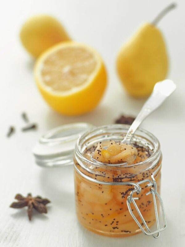 Варенье из груши с лимоном и маком, которое удивит своим вкусом