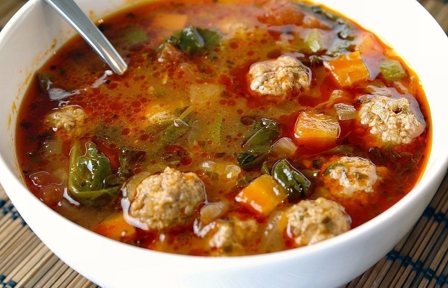 Овощной суп с фрикадельками: просто и вкусно