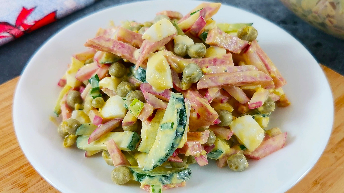 Салат Котигорошко: Вкусное пробуждение лета