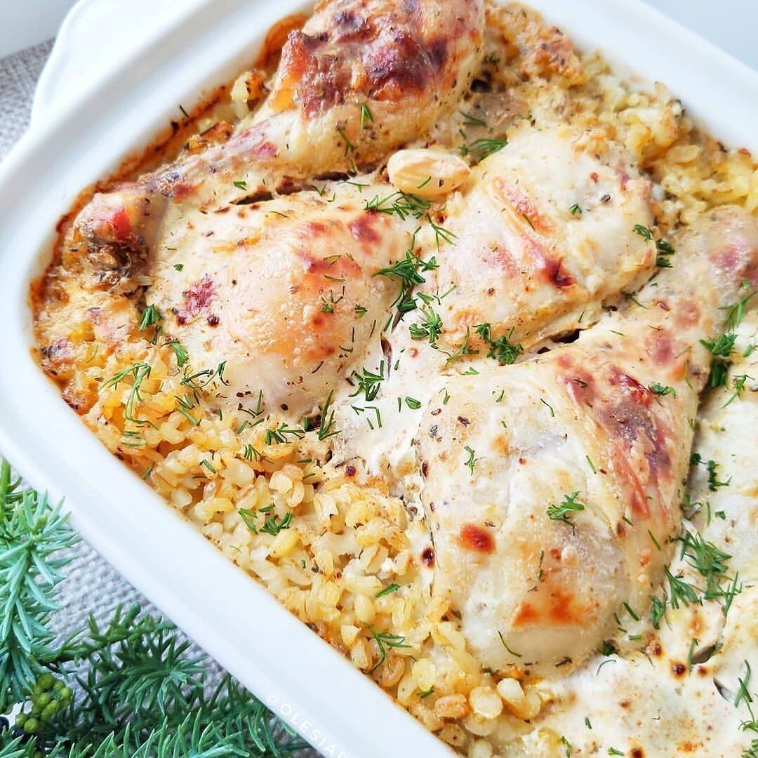 Нежный булгур с куриными голенями: простой и вкусный рецепт