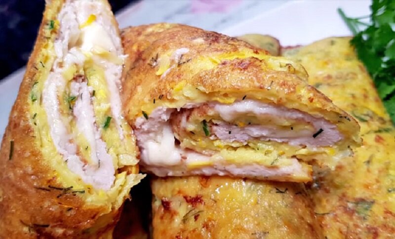 Блинчики с кабачками: нежный вкус и аппетитная начинка