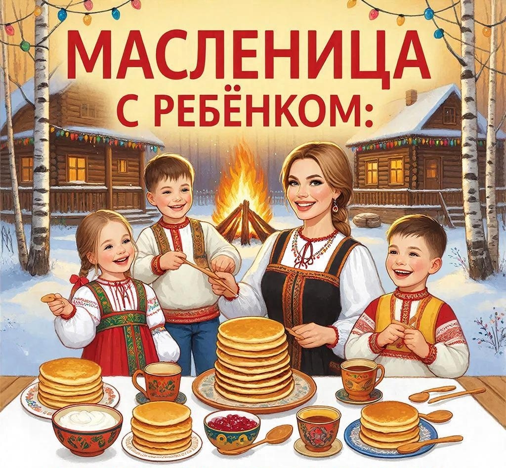 Веселая Масленица: Как провести праздник с ребенком