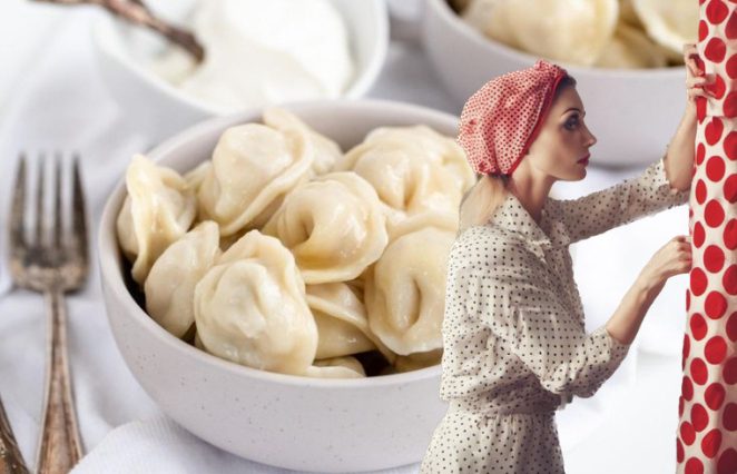 Универсальное тесто для идеальных пельменей и вареников