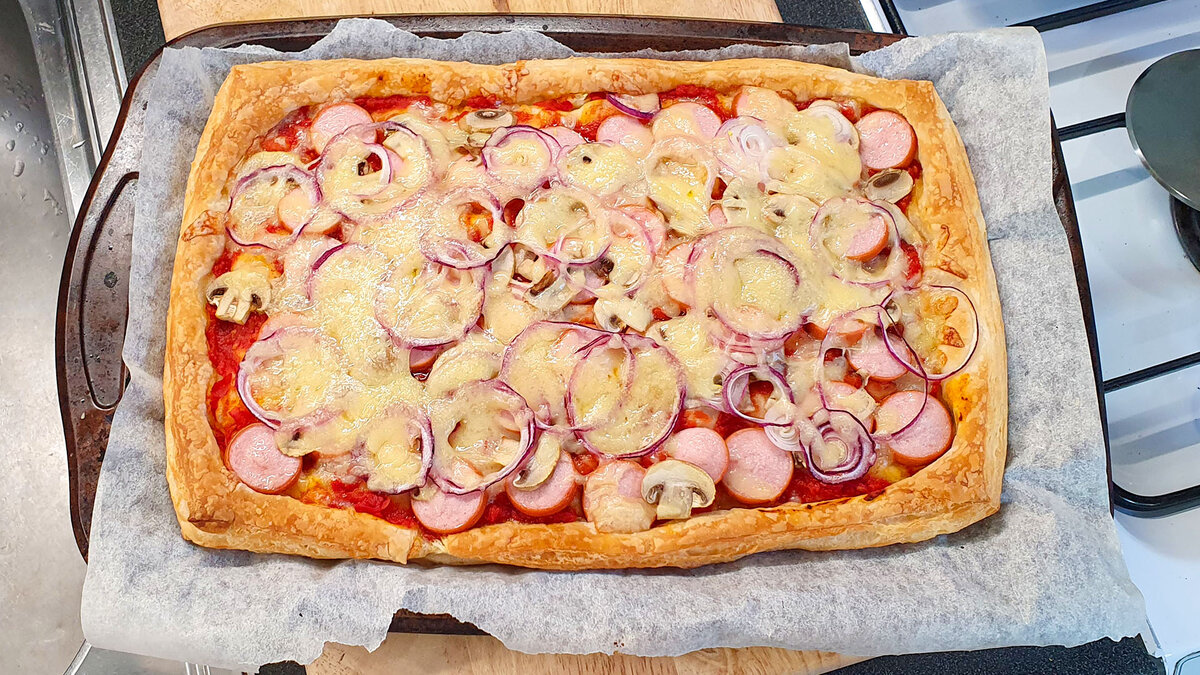 Квадратная пицца от Василия Емельяненко: простое и вкусное решение для детей