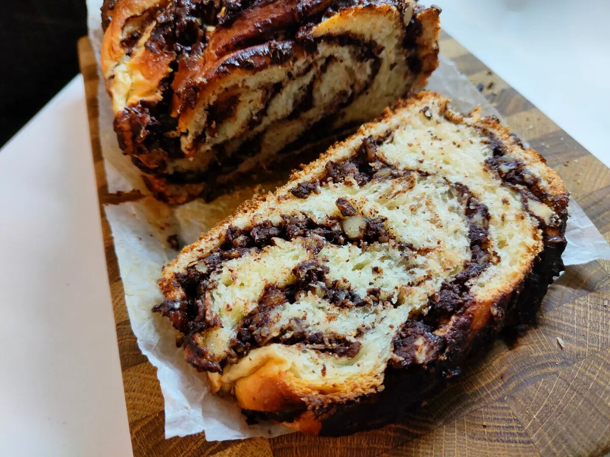 Вкуснейшая израильская сладкая бабка с шоколадом