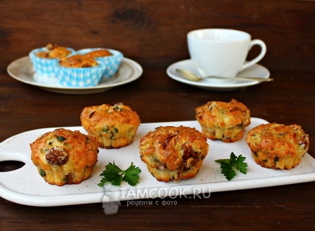 Маффины с лисичками: любимый вкус, легко и быстро