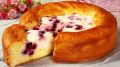 Как приготовить пирог "вулкан" с творогом и ягодами