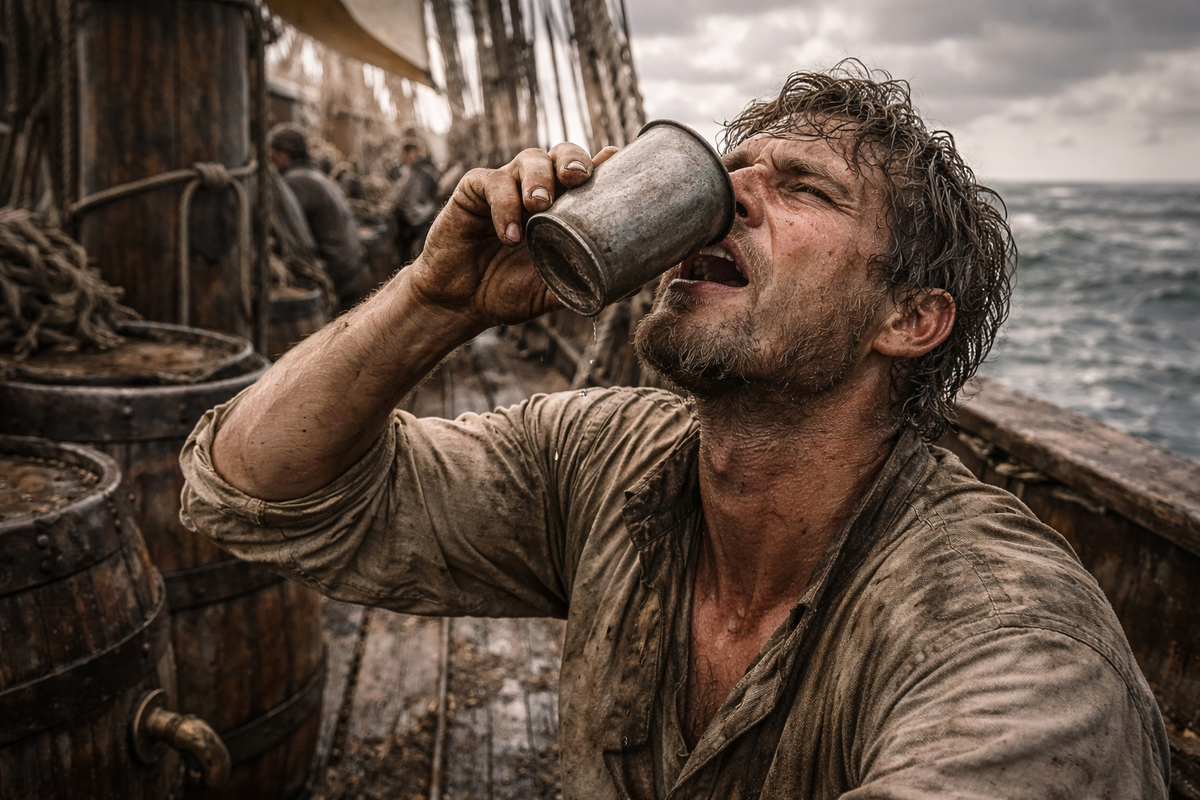 Как моряки выживали без пресной воды