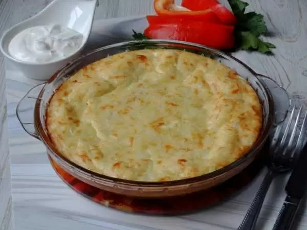 Луковая запеканка