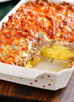Картофельная запеканка с мясом