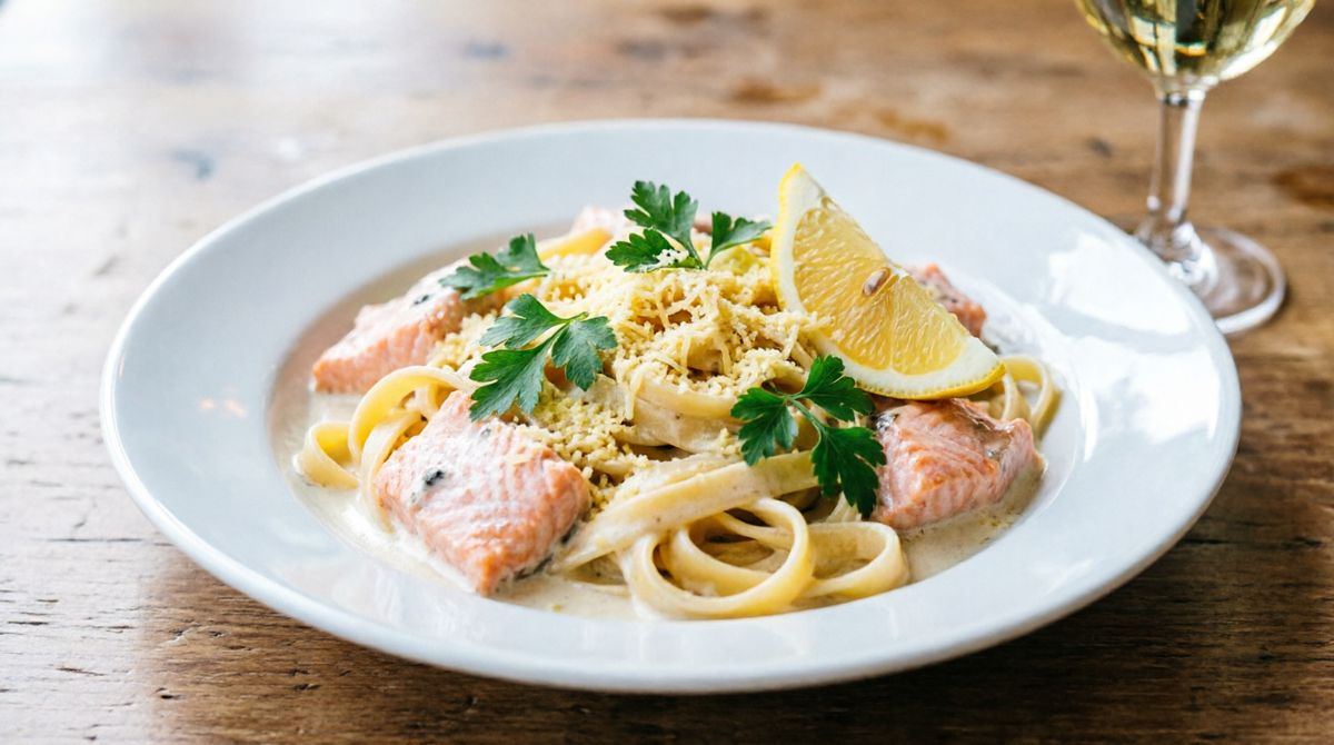 Паста с семгой в сливочном соусе: изысканный вкус для особых моментов