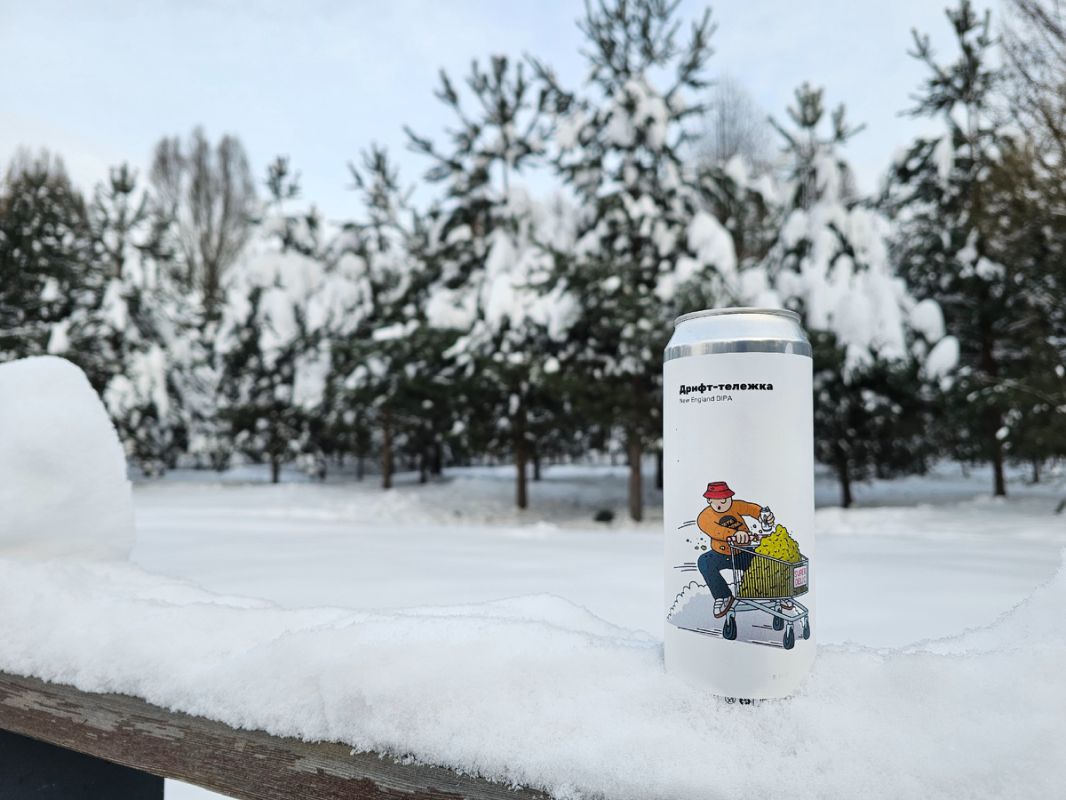 Дрифт-Тележка: Обзор нового New England DIPA от Вайт Стоун