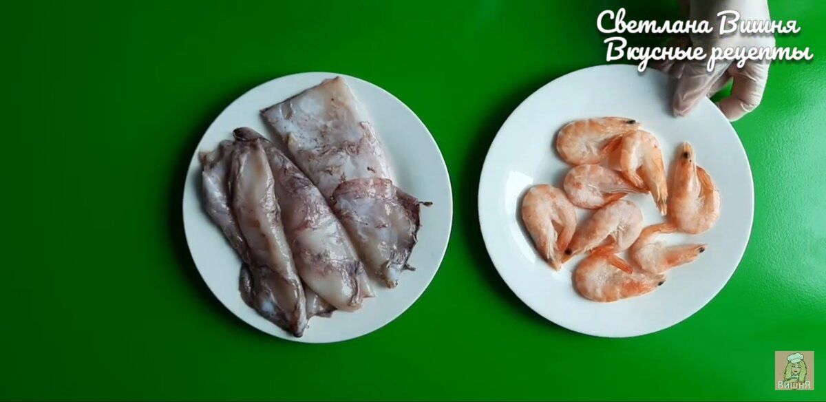 Идеальный способ варки кальмаров и креветок для ваших закусок
