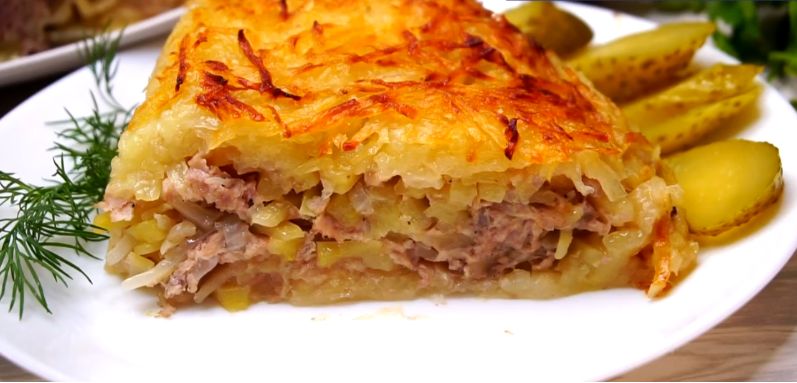 Необычная картофельно-мясная запеканка "Харя": Вкус детства на вашей кухне